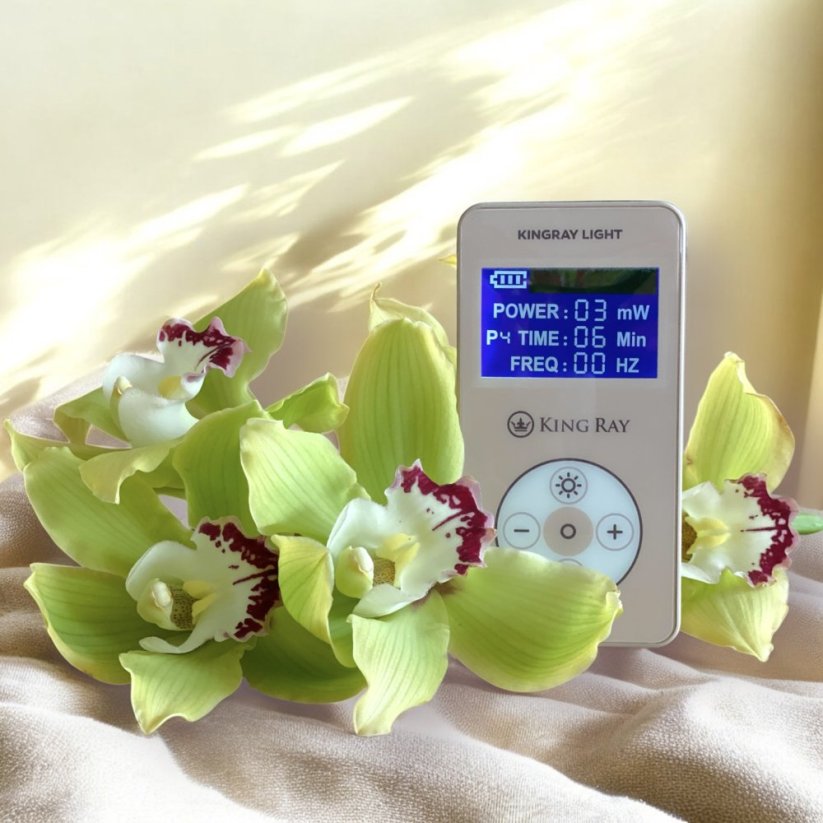 Kingray Light s 2 červenými laserovými káblikmi