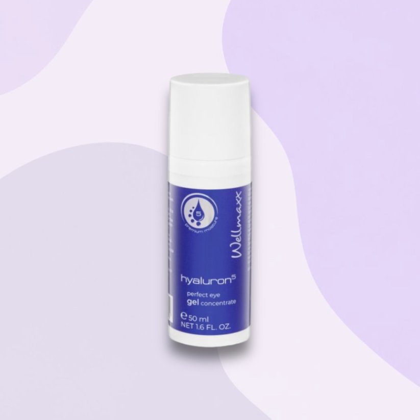 Wellmaxx Hyaluron5 perfect eye gel concentrate oční gel 50ml