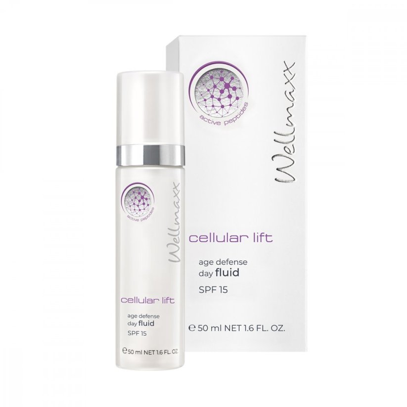 Wellmaxx cellular lift age defense day fluid SPF 15, 50ml