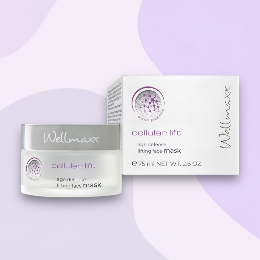 Wellmaxx cellular lift age defense lifting face mask 75ml