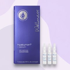 Wellmaxx Hyaluron5 + CALCIUM- koncentrát pre optimalizáciu pokožky 7x2ml