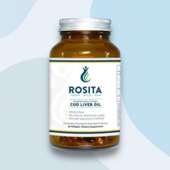 Rosita extra virgin olej z treščej pečene 90 toboliek
