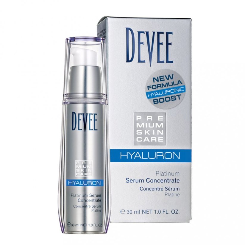 Devee Hyaluron sérum 30ml - platinová edice 4xkyselina hyaluronová
