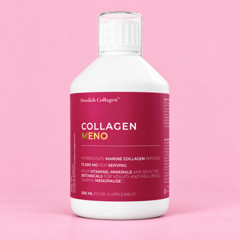Swedish Collagen Meno – 12 000 mg kolagenu + 100 mg kyseliny hyaluronové