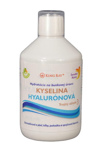 Swedish Nutra kyselina hyalurónová 500 ml (pokročilá výživa pokožky)