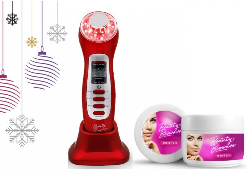 BeautyBiowave Žehlička na pleť - 7 programov