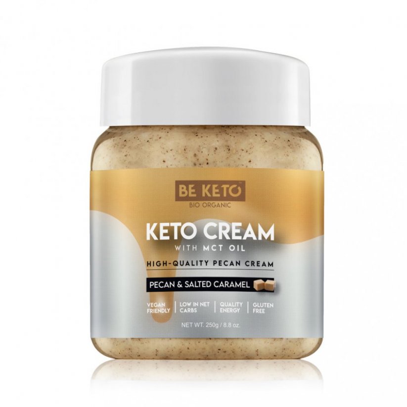 KETO CREAM™ s MCT (viacej druhov) - cream: Pekan-slaný karamel