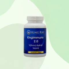 King Immuno 2.0 120kps - komplex vitamínov, antioxidantov a rastlinných zložiek pre podporu imunity