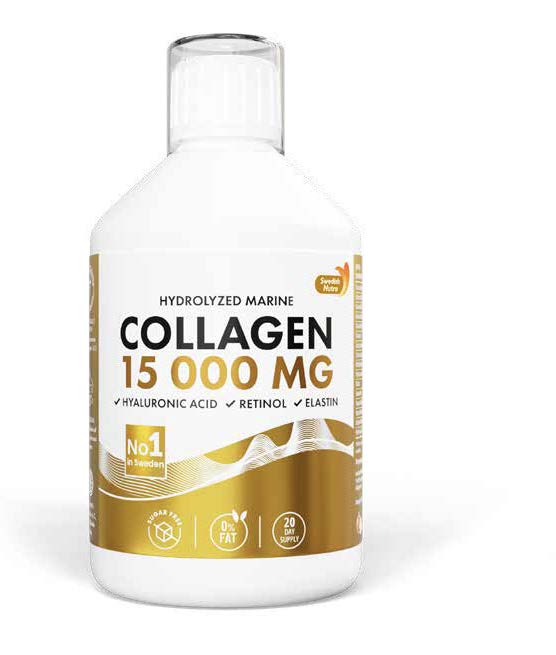 Swedish Gold Collagen 15 000mg bez cukru 500ml