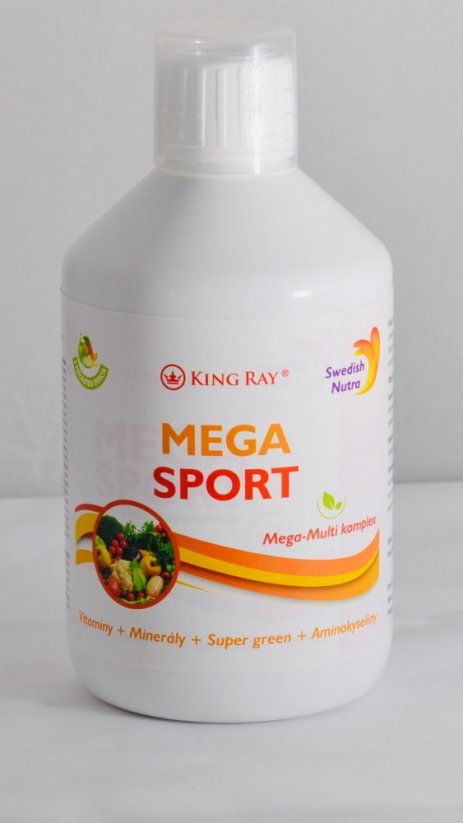 Swedish Nutra Mega Sport 500 ml (doplněk stravy pro sportovce)