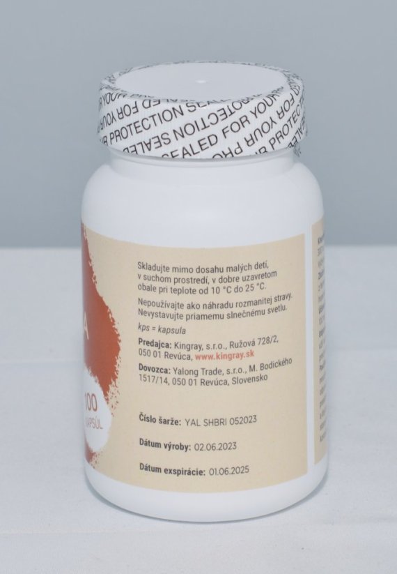 Nattokináza Kingray 300mg x 100kps (anti-trombotický účinek)