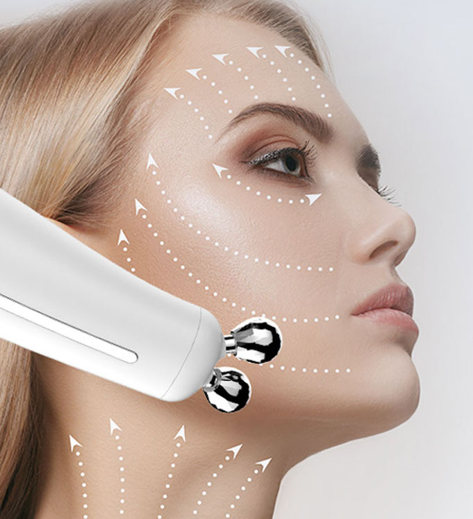BeautyBiowave  Žehlička na pleť  + roller EXCLUSIVE