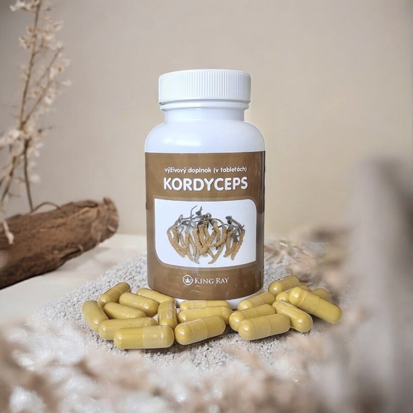 Cordyceps sinensis 90 kps x 500mg 1 balenie