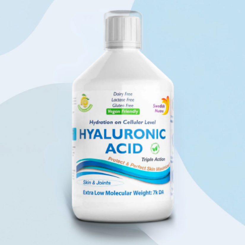 Swedish Nutra kyselina hyalurónová 500 ml (pokročilá výživa pokožky)