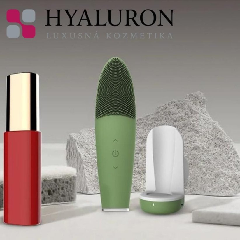 Beauty Biowave Sonický čistící kartáček s vyhříváním, se stojanem SON-TERM