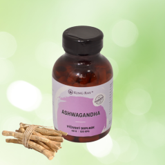 Ašvagandha organická (Ashwagandha) 450mg x 120 kapslí