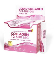 Swedish Collagen 12,500mg + elastin 500ml bez cukru
