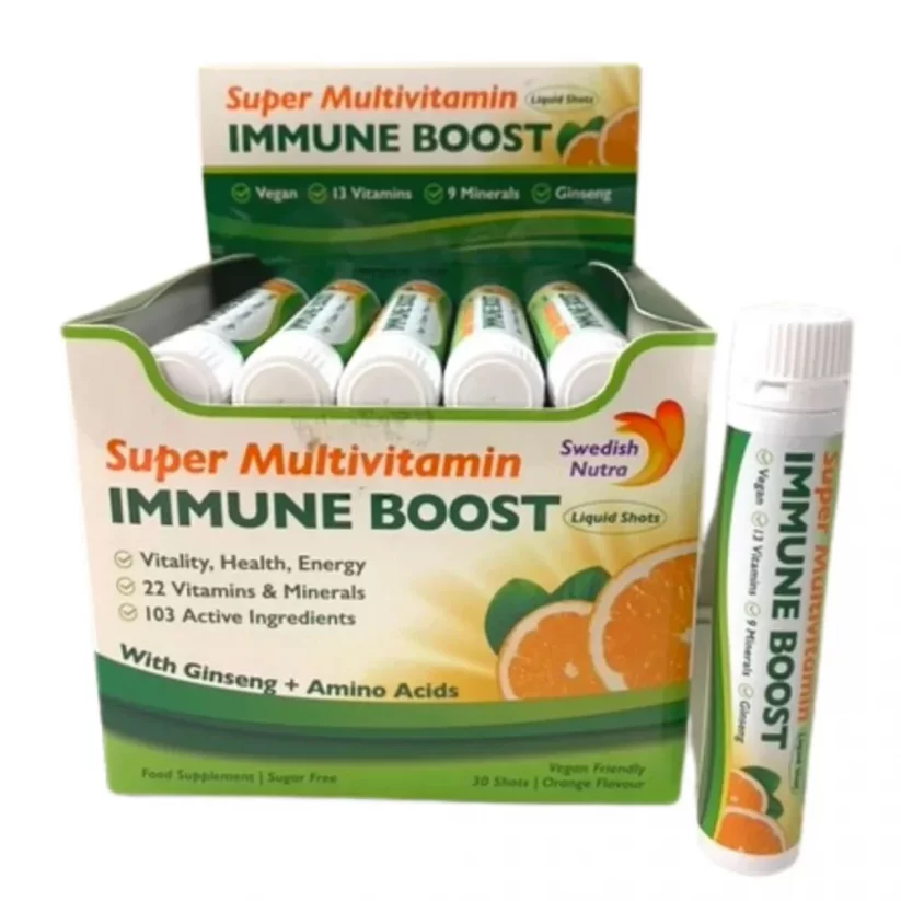 Swedish Nutra Multivitamín Imunity Booster 30 shots (imunity booster na 30 dní)