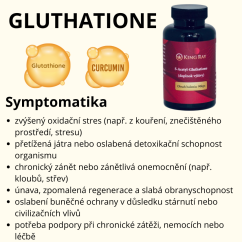 Kingray S Acetyl L Glutathione, SAG, 100 mg, 90 kapsúl (anti-aging skin care top doplnok)