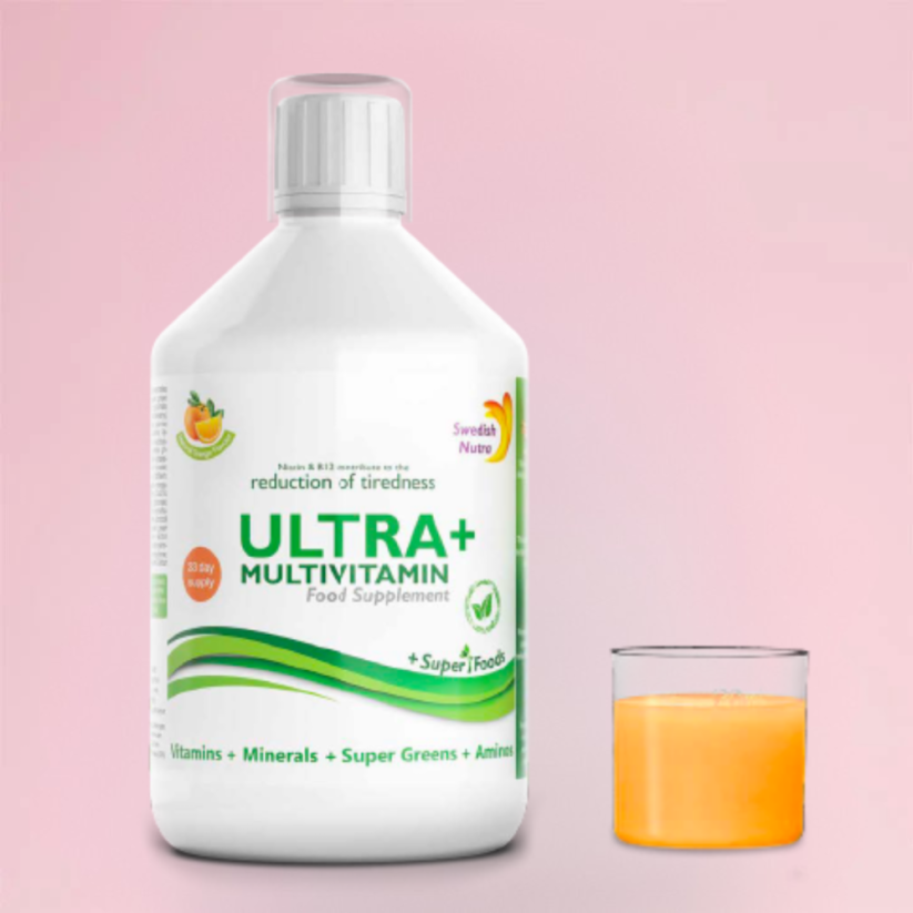 Swedish Nutra Multivitamin pro dospělé ULTRA+ 500ml