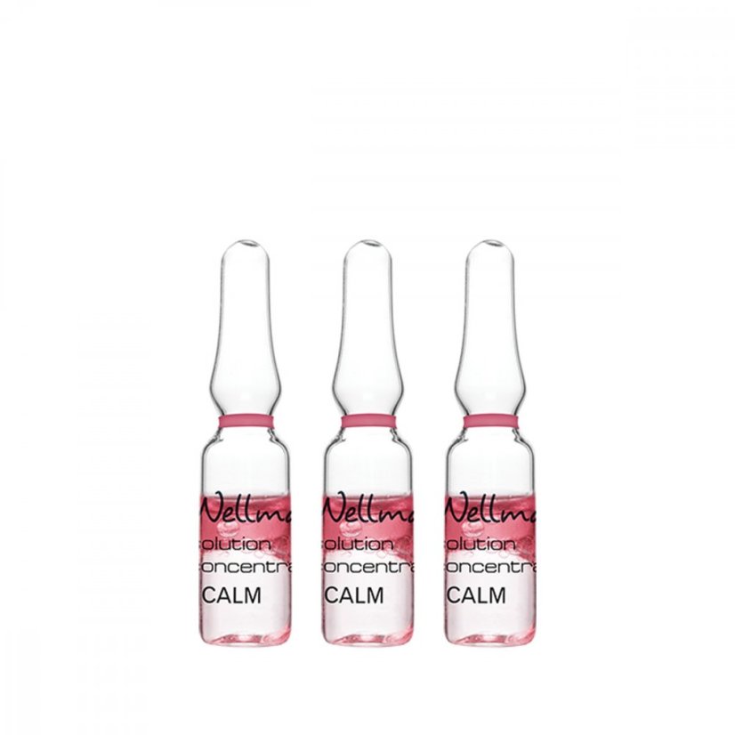 Wellmaxx Phase 2 - CALM koncentrát pre upokojenie a relaxáciu pleti 7 x 1ml