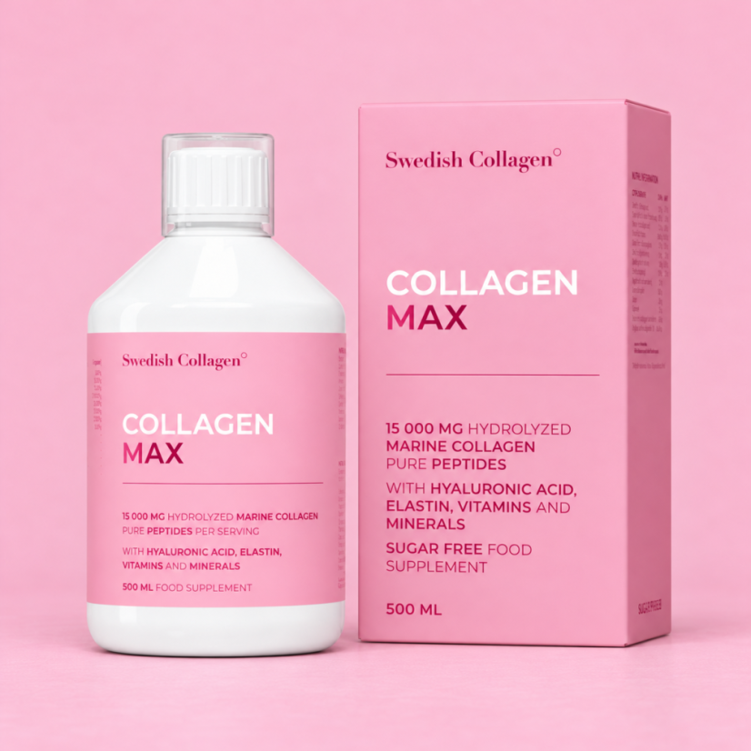 Swedish Collagen MAX 15 000 mg | Morský kolagén 500 ml