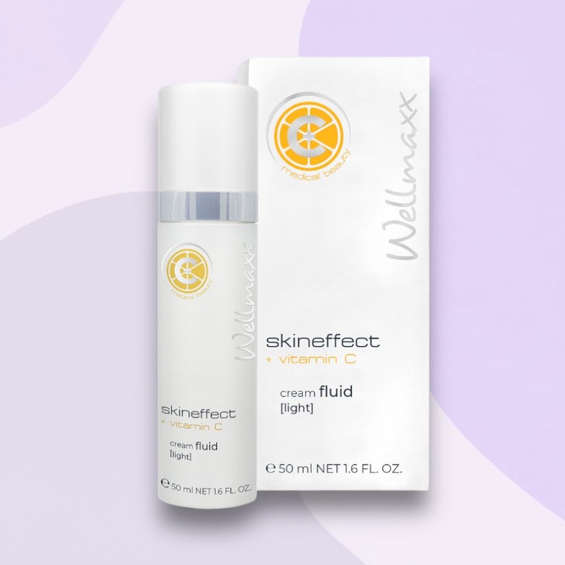 Wellmaxx Skineffect + vitamin C cream fluid LIGHT 50ml