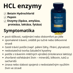 Kingray HCL + enzymy 120kps