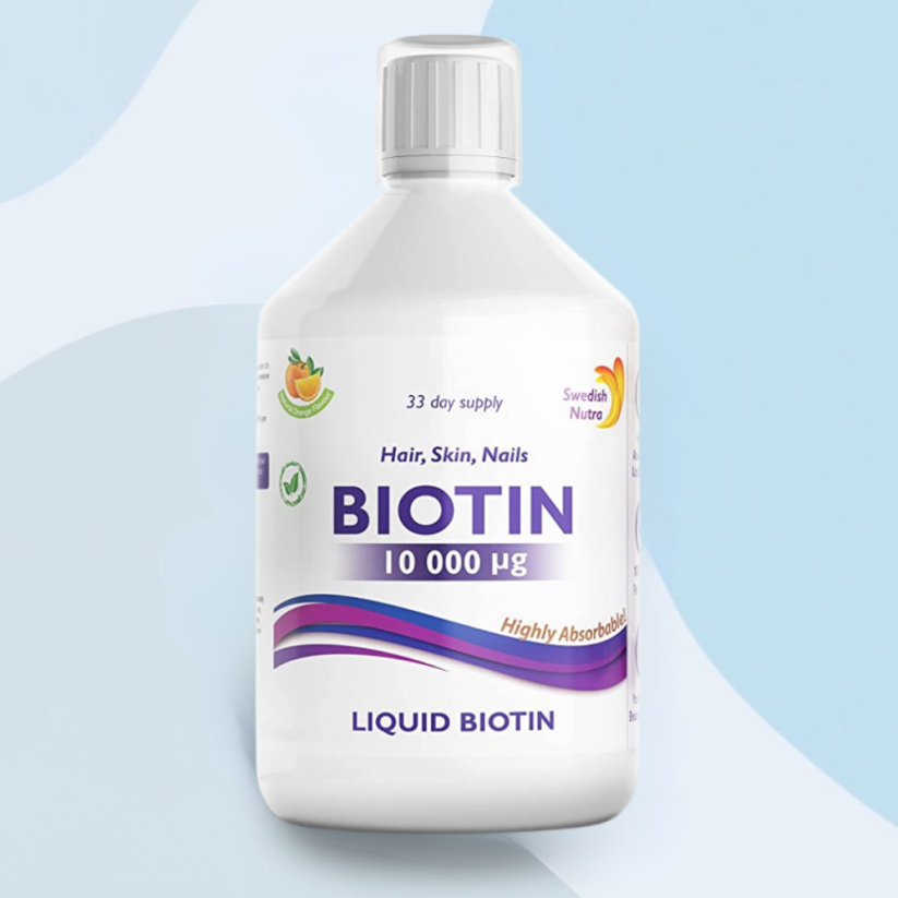 Swedish Nutra Biotin s vitamínem C 500ml