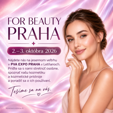 Stretnite sa s nami na FOR BEAUTY Praha