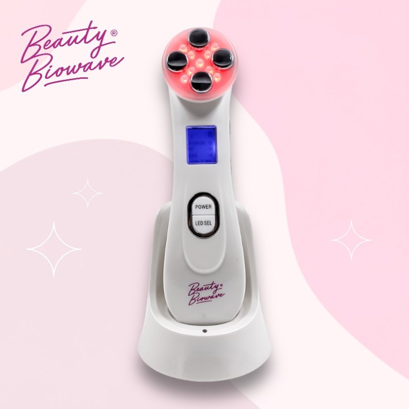 BeautyBiowave Mikroprúdová žehlička na pleť MINI BIELA