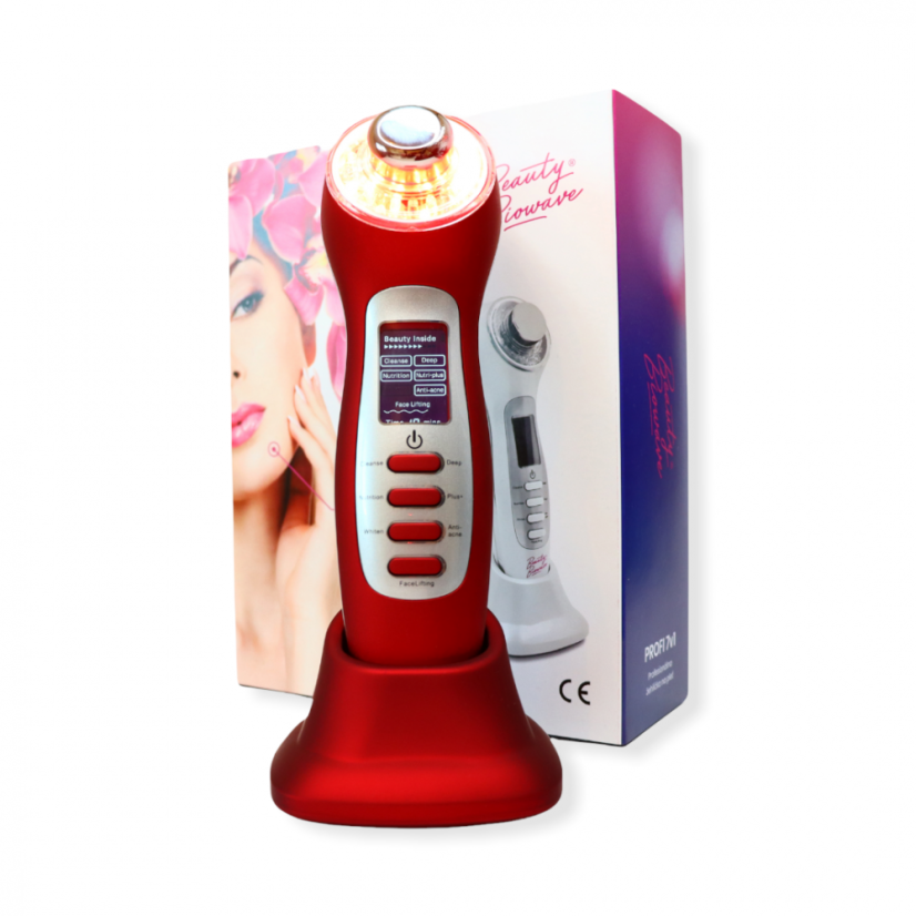 BeautyBiowave Žehlička na pleť - 7 programov