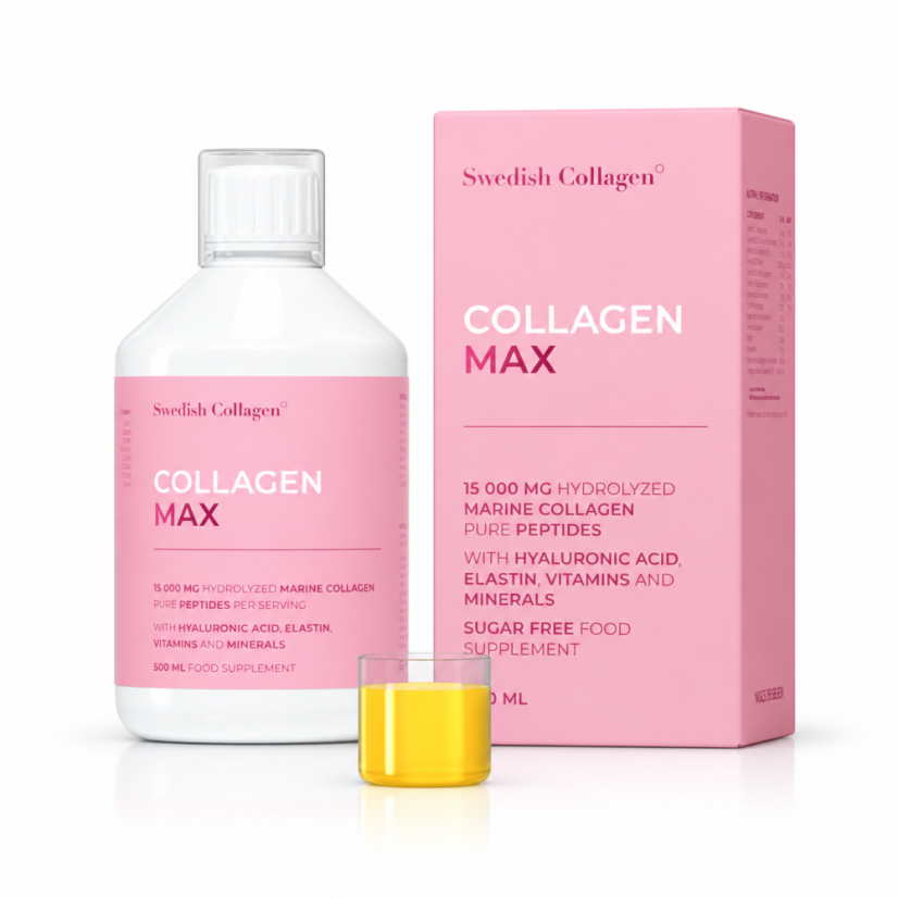 Swedish Collagen MAX 15 000 mg | Mořský kolagen 500 ml Swedish Collagen MAX 15 000 mg | Mořský kolagen 500 ml