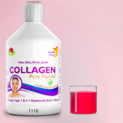 Swedish Nutra Collagen Bovine Pure Peptide hovädzí kolagén (10.000mg) 500 ml (2 varianty)