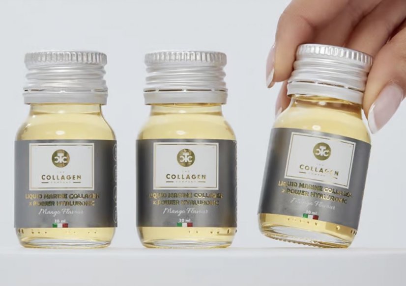 Italský kolagen s kyselinou hyaluronovou (COLLAGEN 5000mg + HYALURONIC ACID 20mg) mangová příchuť 10x30ml