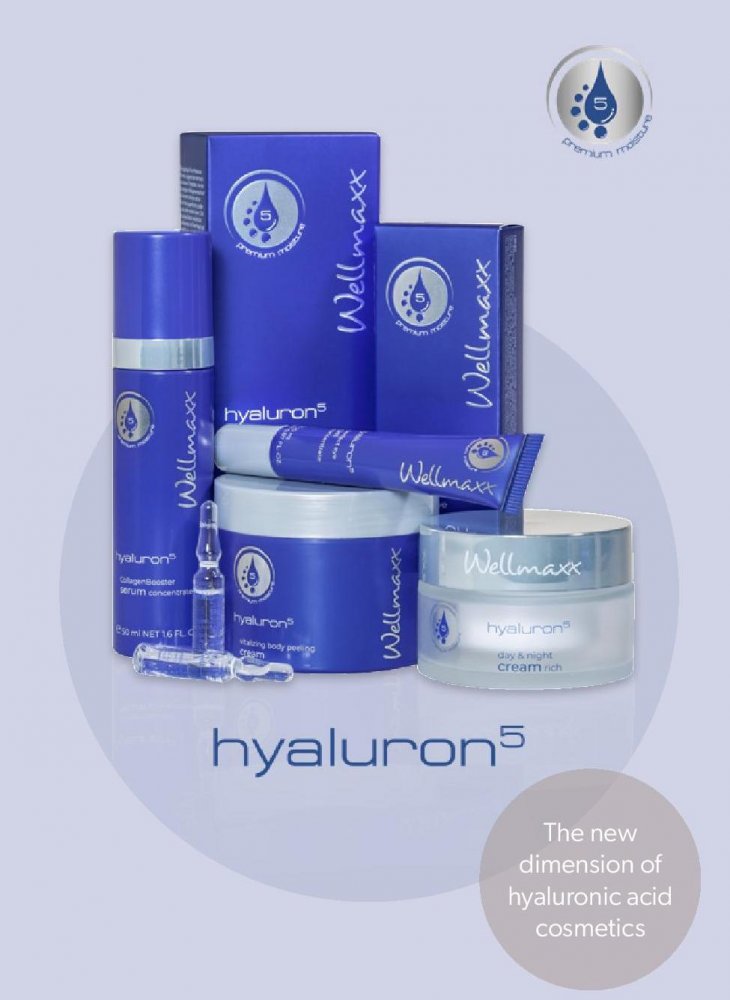 Wellmaxx Hyaluron5 kozmetika - Kozmetický prípravok - Denný krém na vrásky