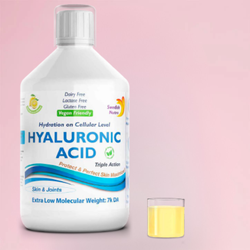 Swedish Nutra kyselina hyalurónová 500 ml (pokročilá výživa pokožky)