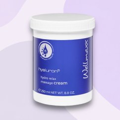 Wellmaxx Hyaluron5 massage krém 250ml