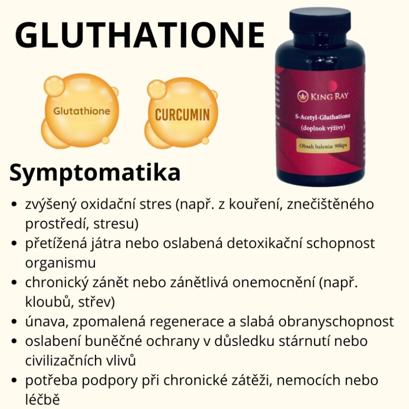 S Acetyl L Glutathione, SAG, 100 mg, 90 tobolek anti-aging skin care top doplnok)