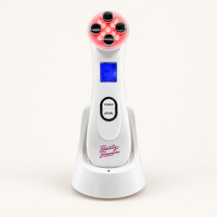 BeautyBiowave Žehlička na pleť proti vráskám MINI BÍLÁ