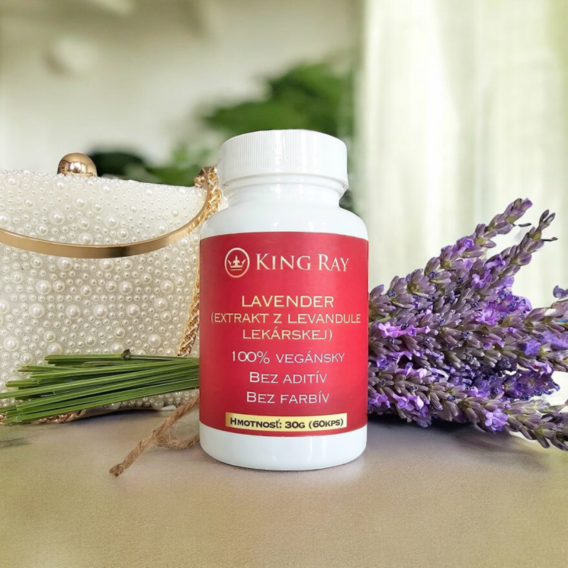 LAVENDER (levanduľa kvet extrakt) 60kps