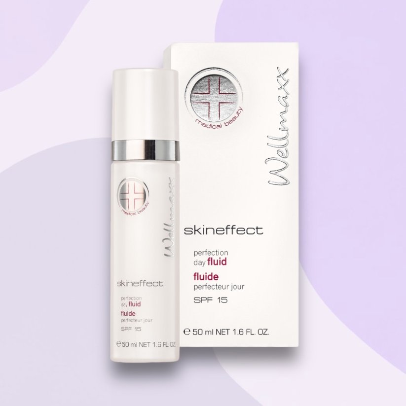 Wellmaxx Skineffect Perfection day fluid denní fluid SPF15 50ml