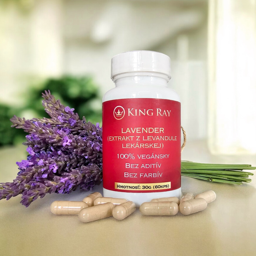 LAVENDER (levanduľa kvet extrakt) 60kps