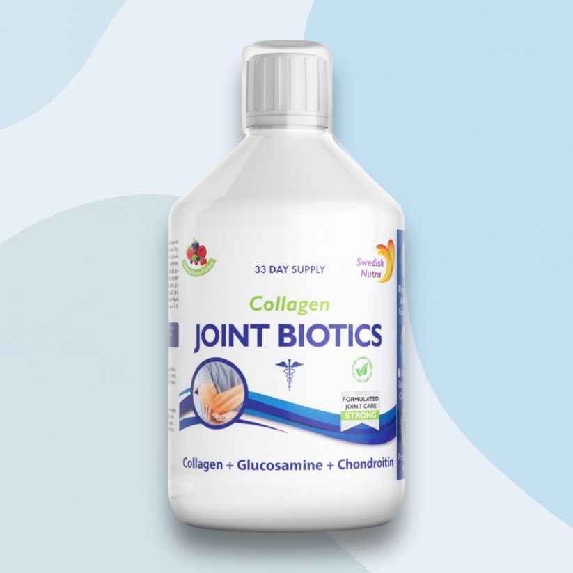Swedish Nutra Collagen Joint Biotics (bez cukru) 500ml