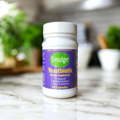 Smidge Yeastbiotic Probiotikum odolné vůči antibiotikům 60kps