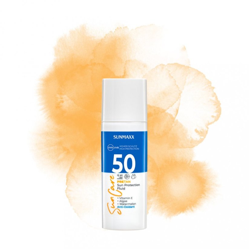 Wellmaxx Sun Care pleťový fluid SPF50, 50ml (ochrana před sluncem)
