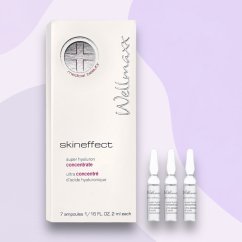 Wellmaxx Skineffect super hyaluron koncentrát 4xkyselina hyaluronová 7x2ml