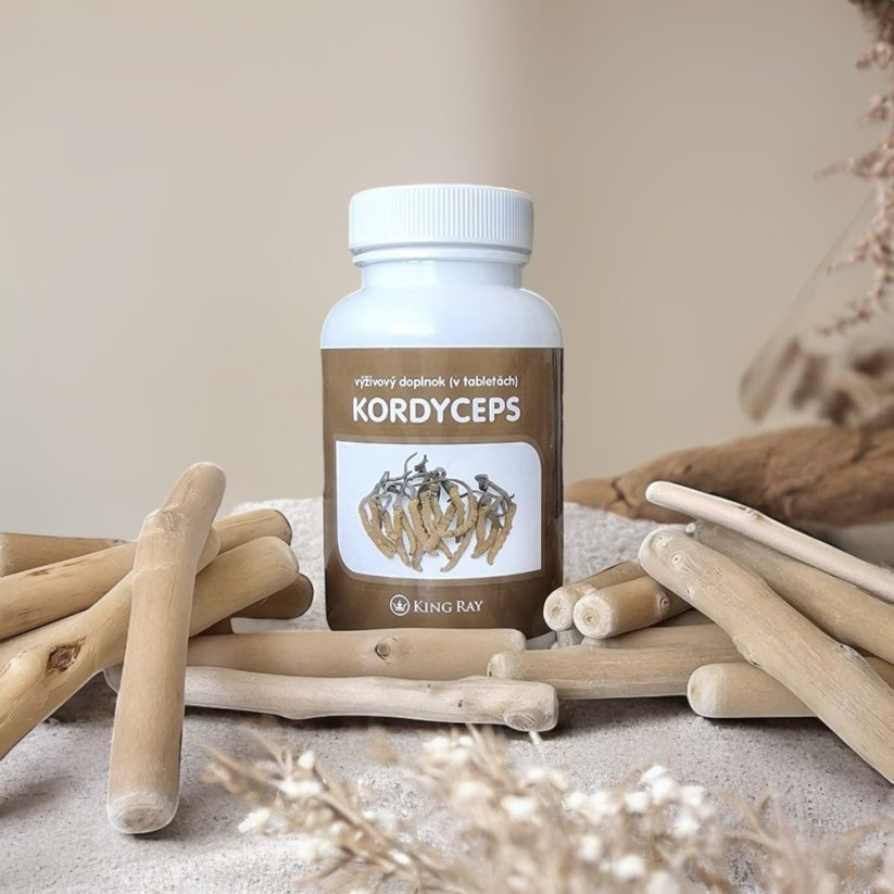Cordyceps sinensis 90 kps x 500mg 1 balenie