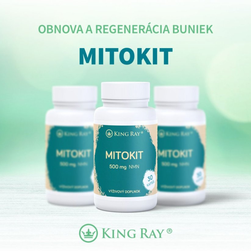 MITOKIT - top doplnok proti starnutiu buniek na 30 dní (1 balenie)