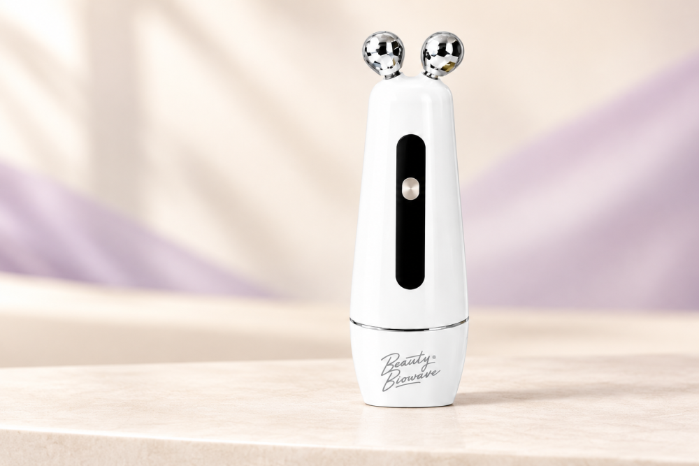 BeautyBiowave EXCLUSIVE s dvojguľôčkovým rollerom a čiernym ovládacím panelom